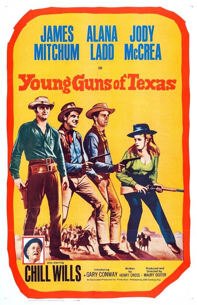 Молодые стрелки Техаса (1962) постер