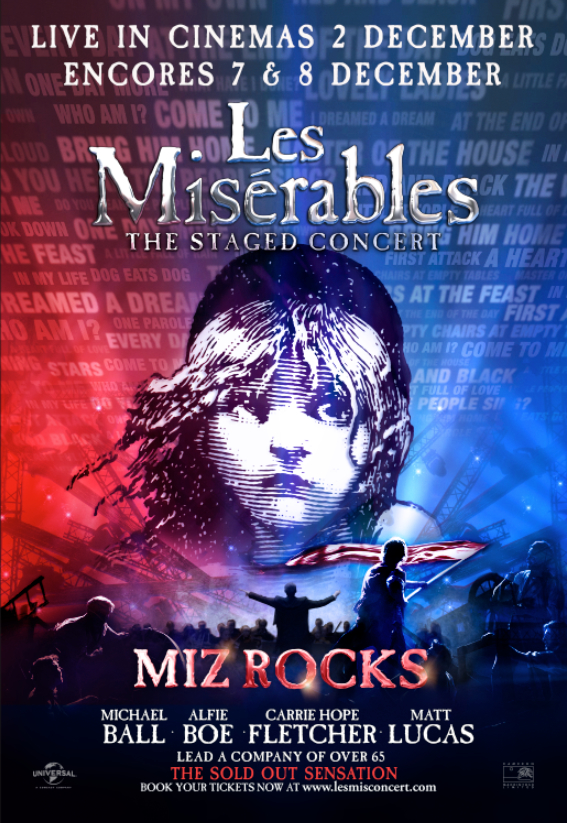 Les Misérables: The Staged Concert (2019) постер