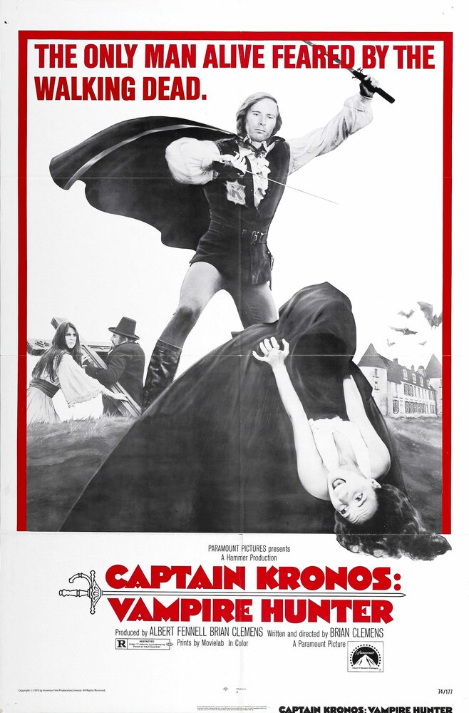 Капитан Кронос: Охотник на вампиров (1972) постер