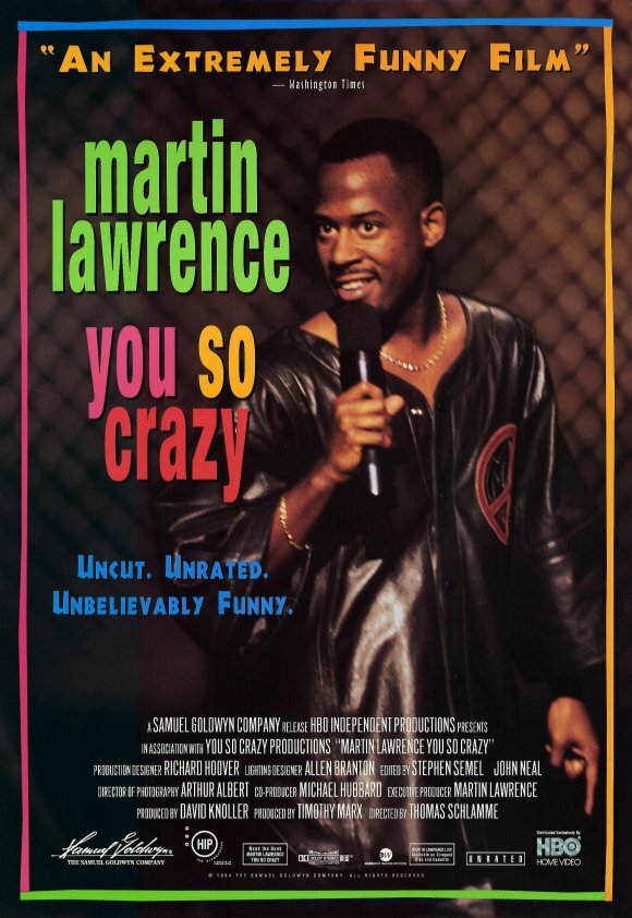 Мартин Лоуренс: Ты такой сумасшедший (1994) постер