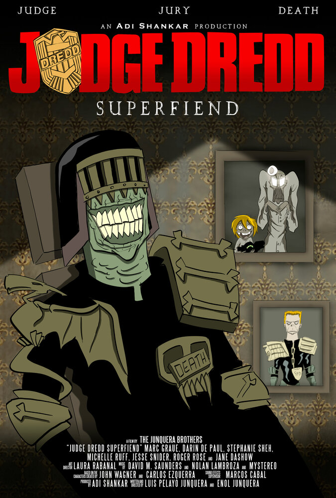 Судья Дредд: Суперзлодей (2014) постер