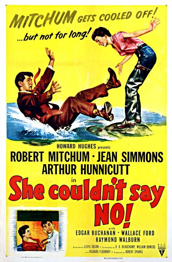 Она не могла сказать нет (1953) постер