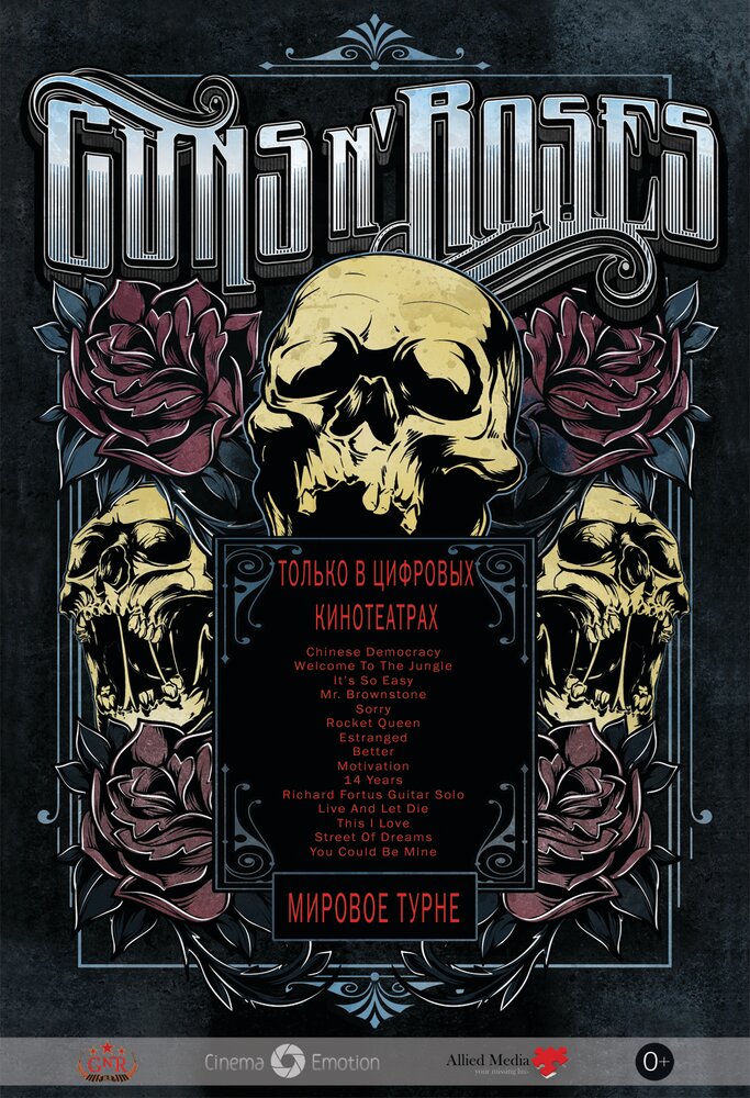 Guns N 'Roses (2012) постер