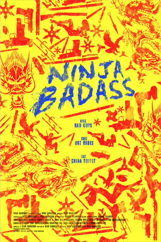 Ninja Badass постер