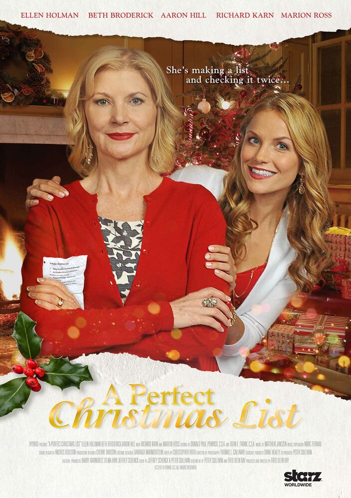 A Perfect Christmas List (2014) постер