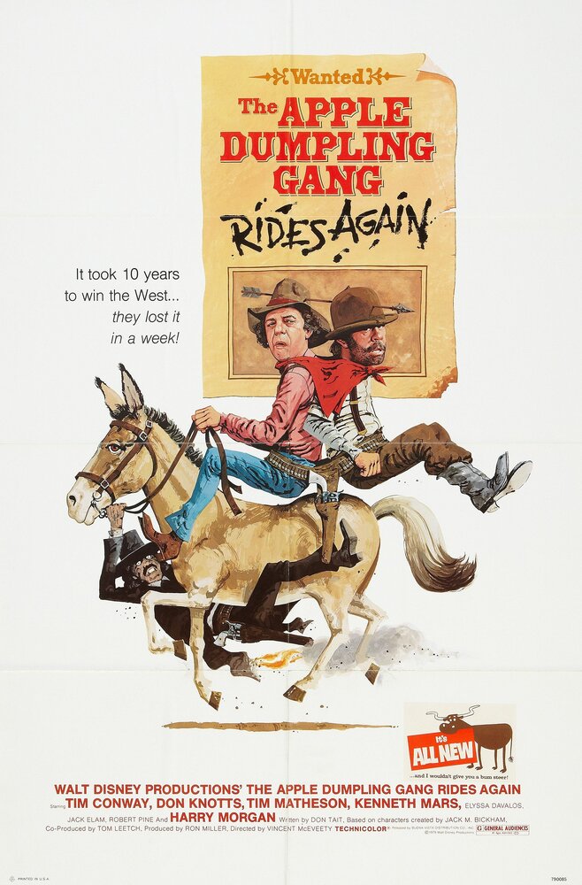 The Apple Dumpling Gang Rides Again (1979) постер