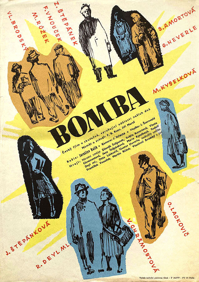 Бомба (1957) постер