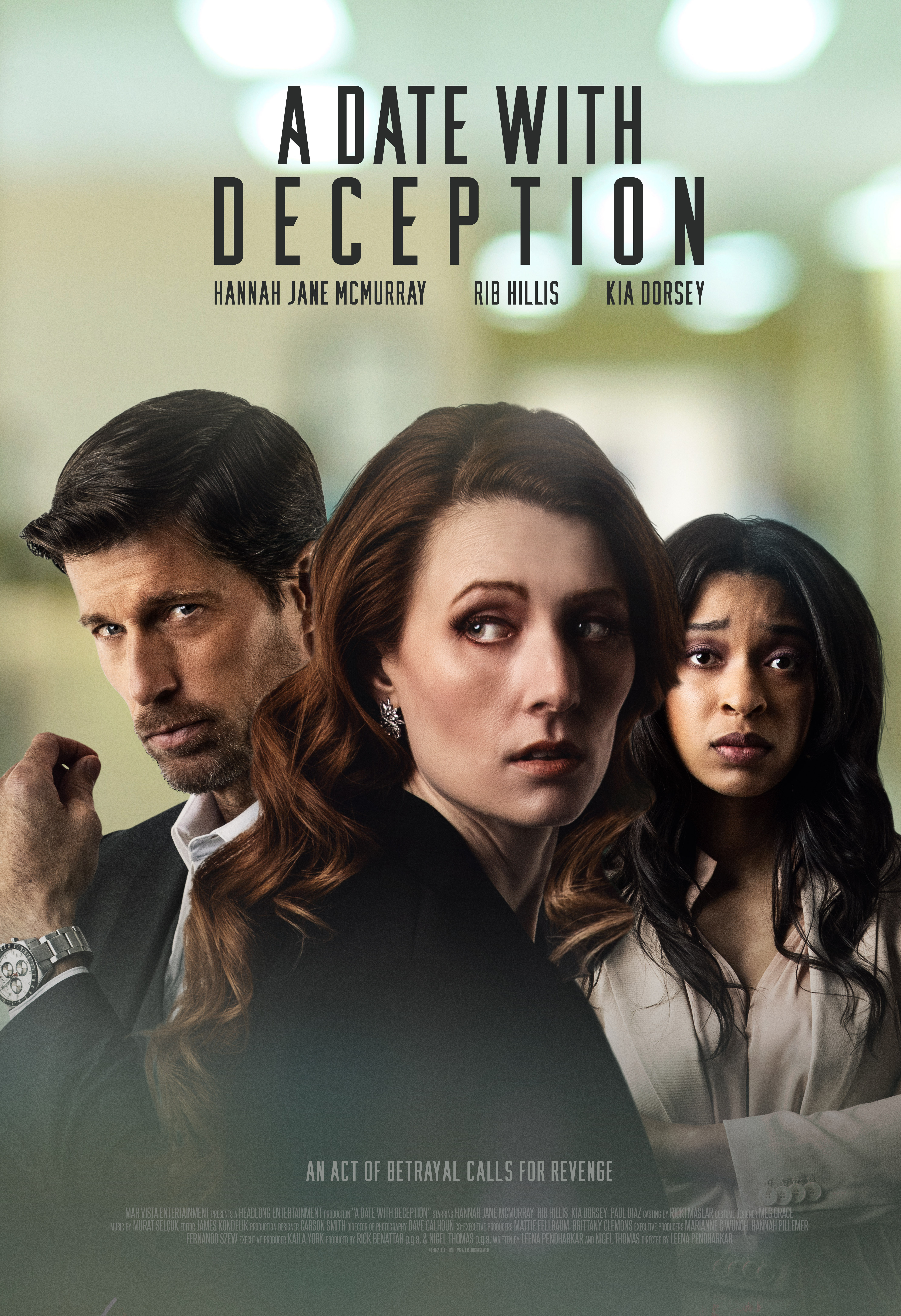 A Date with Deception (2023) постер