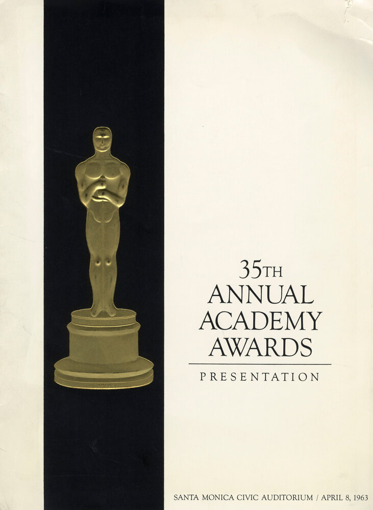 35-я церемония вручения премии «Оскар» (1963) постер