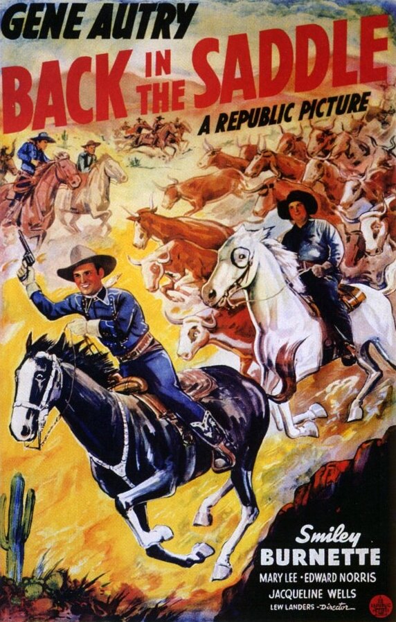 Back in the Saddle (1941) постер