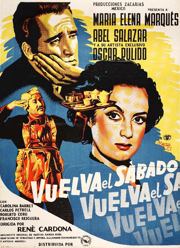 Vuelva el sábado (1951) постер