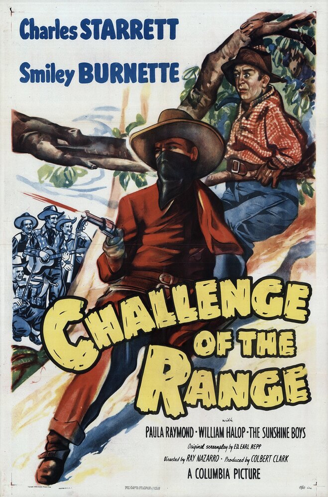 Challenge of the Range (1949) постер