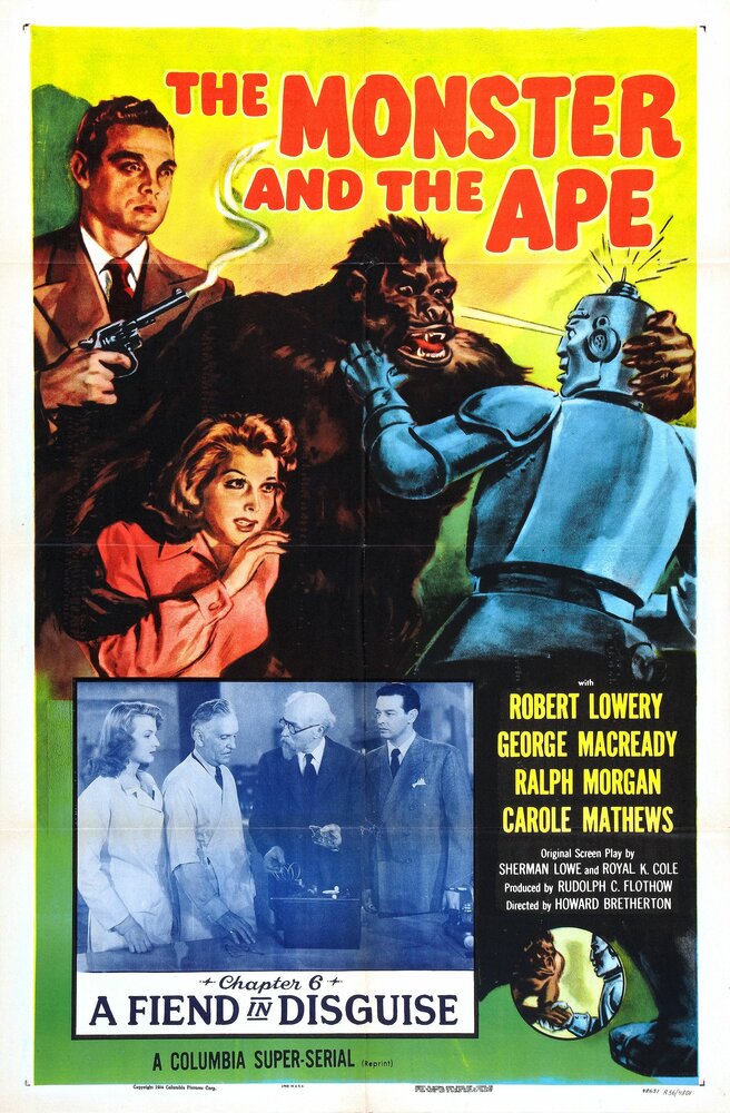 The Monster and the Ape (1945) постер