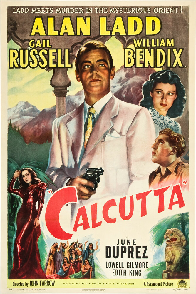 Калькутта (1946) постер