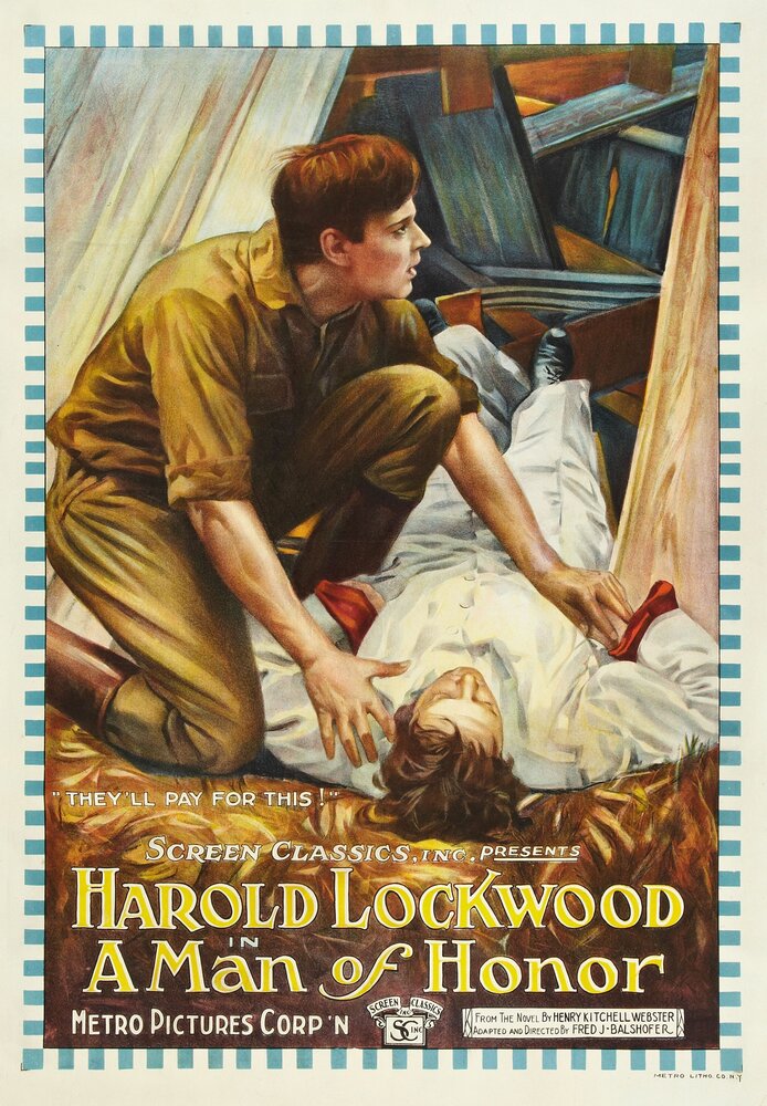 A Man of Honor (1919) постер