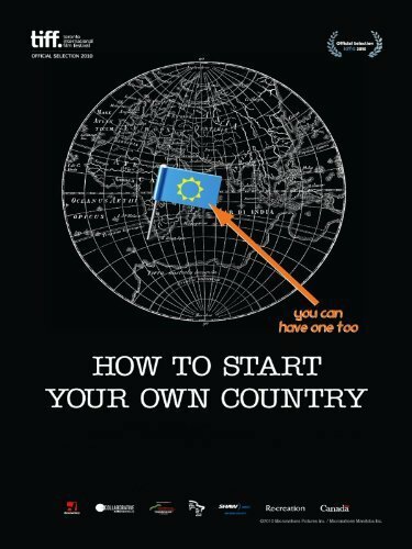 Как создать свою собственную страну (2010) постер