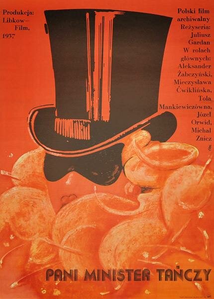 Госпожа Министр танцует (1937) постер