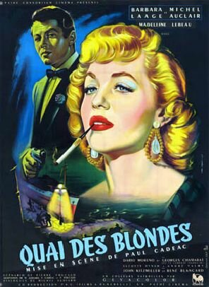 Набережная блондинок (1953) постер