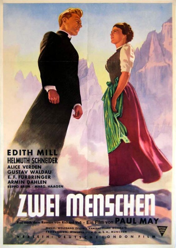 Два человека (1952) постер