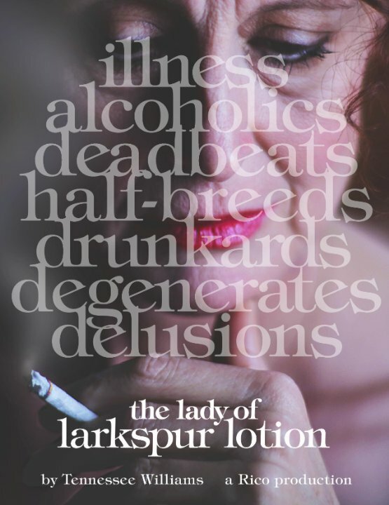 The Lady of Larkspur Lotion (2014) постер